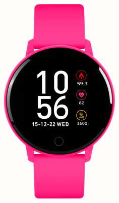 Reflex Active Series 09 Multi-Function Smartwatch (42mm) Digital Dial / Hot Pink Silicone RA09-2114