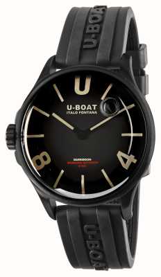 U-Boat Darkmoon 40mm Black IPB Black Strap 9019