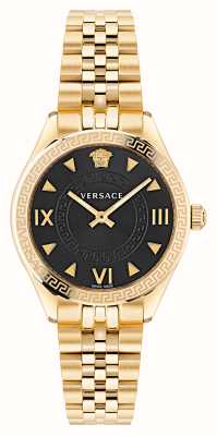 Versace HELLENYIUM | Black Dial | Gold PVD Steel Bracelet VE2S00622