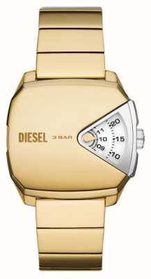 Diesel Men's D.V.A. White and Yellow Gold Watch DZ2154