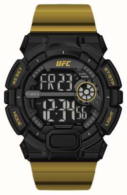 Timex x UFC Striker Digital / Gold Rubber TW5M53600