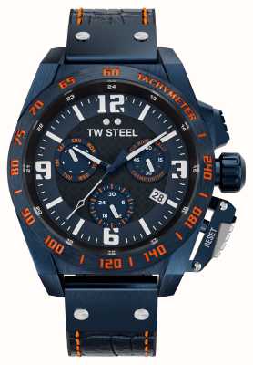TW Steel Men's | World Rally Championship | Blue Chronograph Dial | Blue Leather Strap TW1020