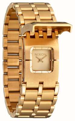 Nixon Confidante | Gold Dial | Gold Stainless Steel Bracelet A1362-502