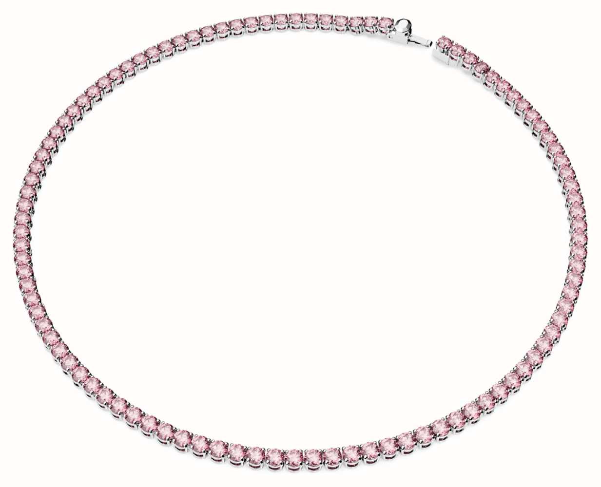 Pink Heart Tennis Choker Necklace – Phantom Jewels