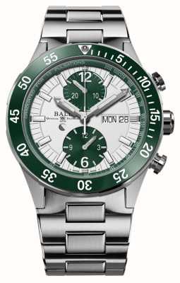Ball Watch Company Roadmaster Rescue Chronograph | 41mm | Limited Edition | Green and White DC3030C-S2-WH