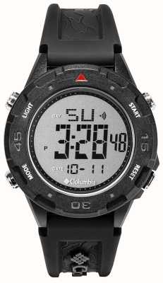 Columbia Trailhead Digital Quartz Black Silicone CSS13-007