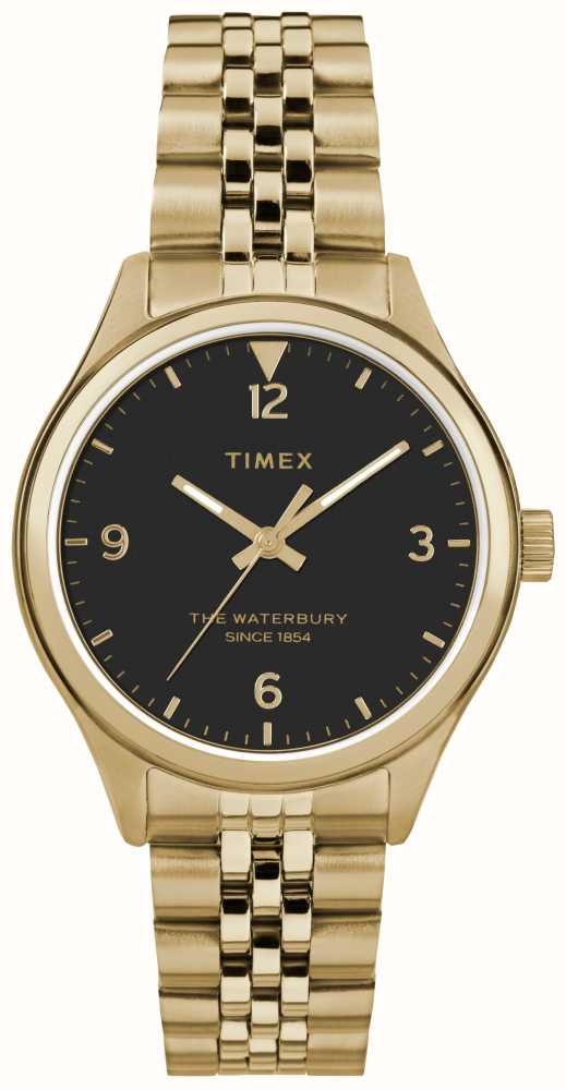 Timex waterbury clearance stainless steel