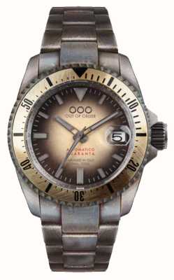 Out Of Order Sand Automatico Quaranta (40mm) Sand Dial / Aged Stainless Steel OOO.001-21.SA