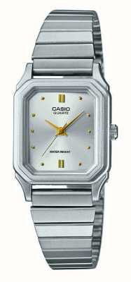 Casio Women's Silver Dial / Stainless Steel Bracelet LQ-400D-7AEF