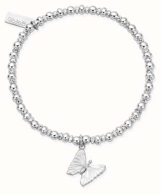 ChloBo Didi Sparkle Butterfly Bracelet Sterling Silver SBDS3318