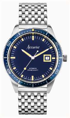 Accurist Dive Automatic (42mm) Blue Dial / Stainless Steel 72006