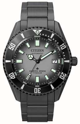 Citizen Men's Promaster Automatic (41mm) Grey Dial / Black Super Titanium Bracelet NB6025-59H