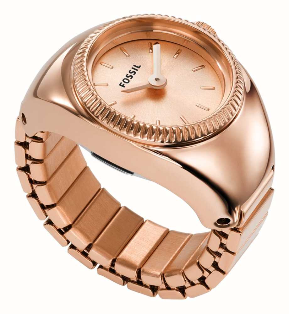 Fossil rose hotsell gold band