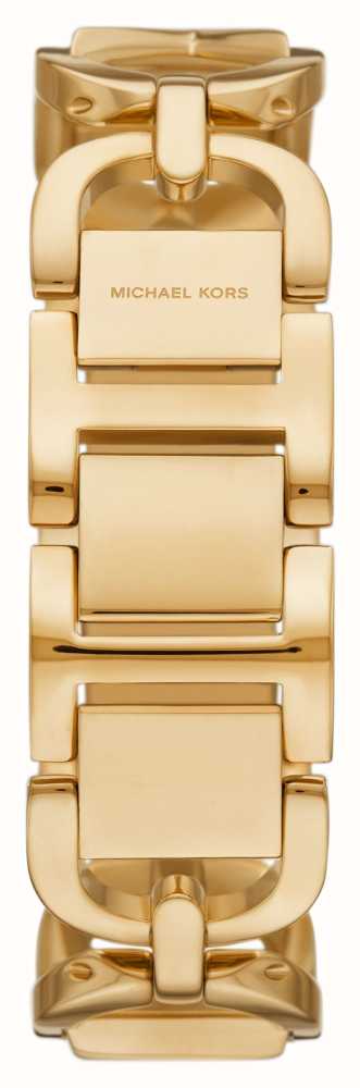 Michael Kors MK Empire (30mm) Gold Rectangular Dial / Gold-Tone