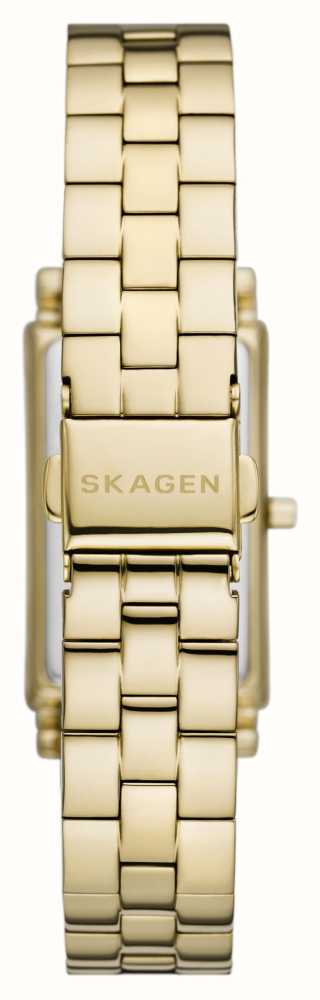 Skagen Hagen (22mm) Gold Rectangular Dial / Gold-Tone Stainless