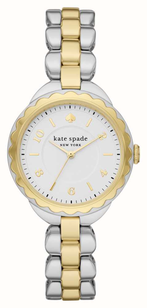 Kate Spade Morningside (34mm) White Dial / Two-Tone Stainless