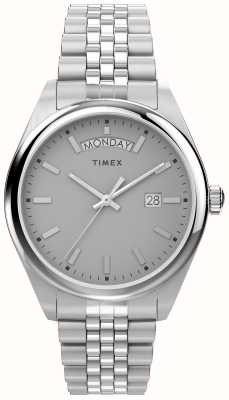 Timex Men's Legacy (41mm) Grey Dial / Stainless Steel Bracelet TW2V67900