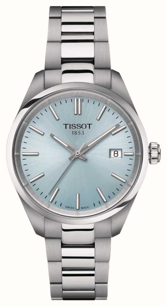Tissot PR 100 (34mm) Blue Dial / Stainless Steel Bracelet