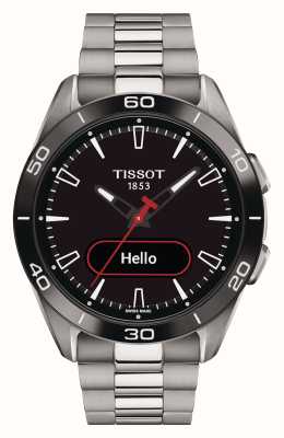 Tissot T-Touch Connect Sport Solar Titanium (43.75mm) Black Dial / Titanium Bracelet T1534204405100