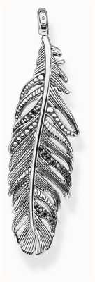 Thomas Sabo Feather Pendant Sterling Silver - Pendant Only PE884-643-11