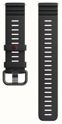 Polar Black Silicone Wristband S-L 22mm 910110290