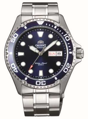 Orient Ray II Automatic (41.5mm) Blue Dial / Stainless Steel Bracelet AA02005D