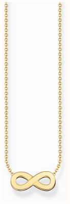 Thomas Sabo Infinity Symbol Gold-Plated Sterling Silver Necklace 45cm KE2221-413-39-L45V
