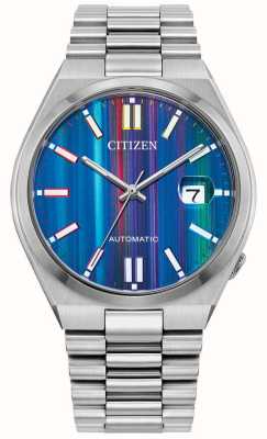 Citizen Tsuyosa Automatic (40mm) Coloured Spectrum Dial / Stainless Steel Bracelet NJ0151-53W