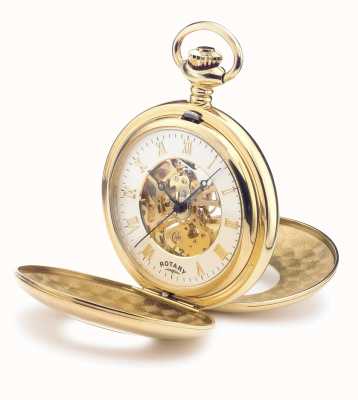 Rotary Men's Mechanical Pocket Watch Including Chain MP00713/01
