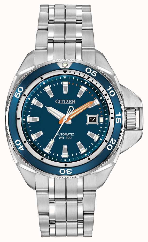 Citizen Men's Signature Automatic Grand Touring Blue Dial Watch NB1031