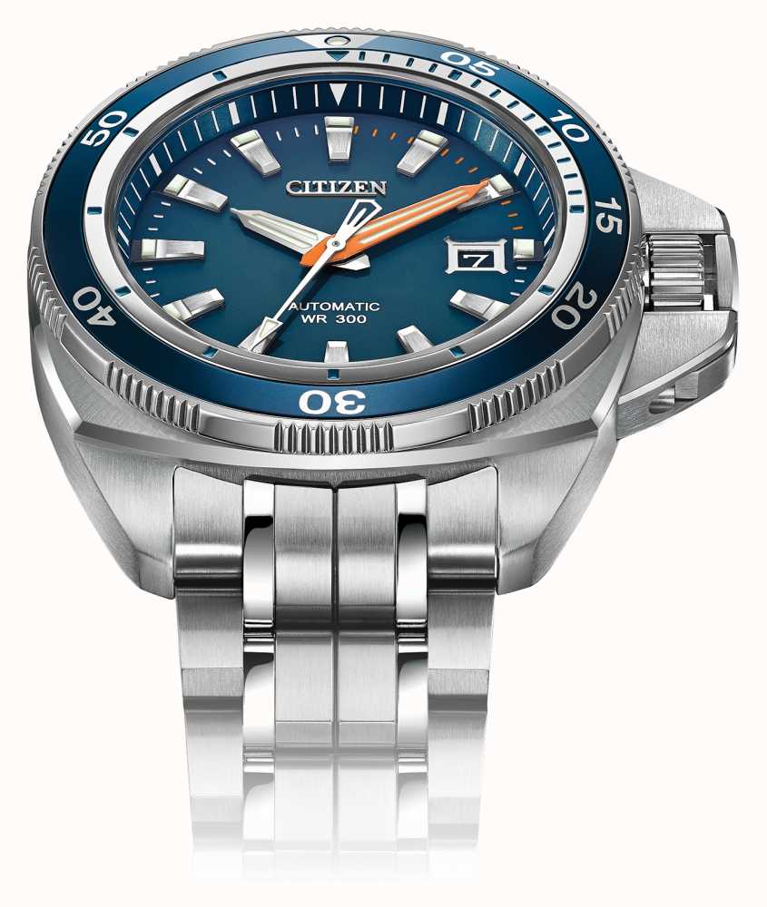 citizen blue dial men's watch