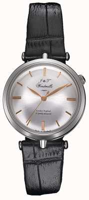 J&T Windmills Womans Threadneedle Mechanical Watch Silver Rose Gold WLS10001/06