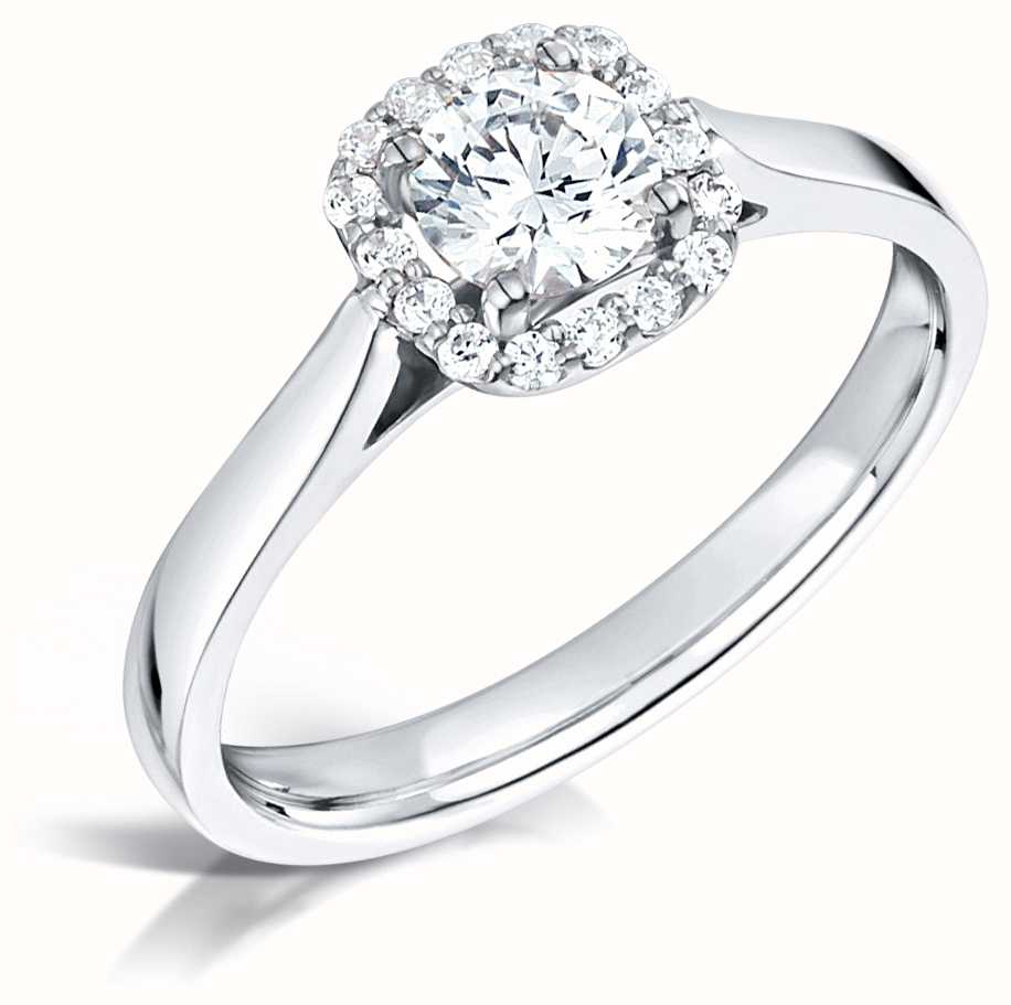 Certified Diamond Engagement Rings FCD28348