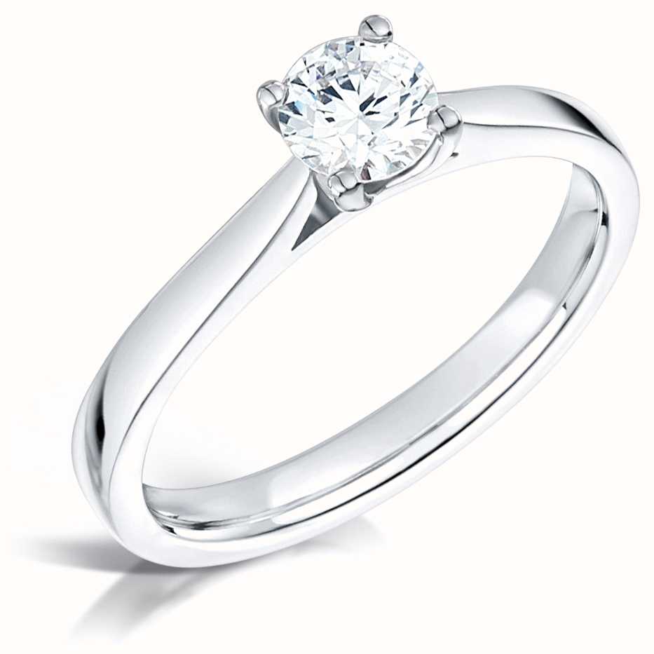 Certified Diamond Engagement Rings FCD28361