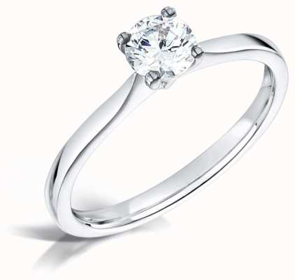 Certified Diamond 0.41ct H SI1 IGI Diamond Solitaire Engagement Ring FCD28359