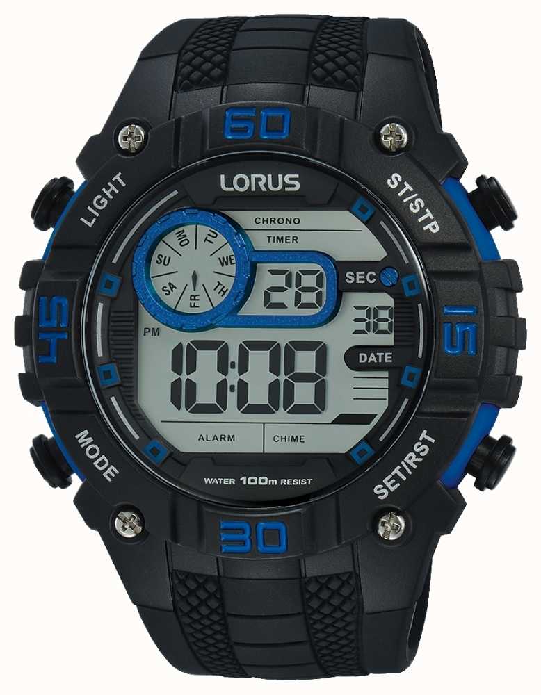 lorus mens digital watches