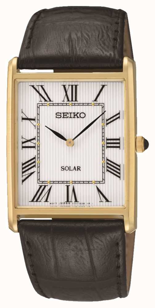 seiko men's rectangular watches