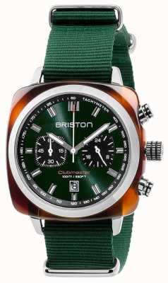 Briston Clubmaster Sport Icons Green Strap 17142.SA.TS.10.NBG