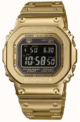 Casio G-Shock Radio Controlled Bluetooth Solar Gold Plated Steel GMW-B5000GD-9ER