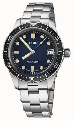 ORIS Divers Sixty-Five Automatic (36mm) Blue Dial / Stainless Steel Bracelet 01 733 7747 4055-07 8 17 18