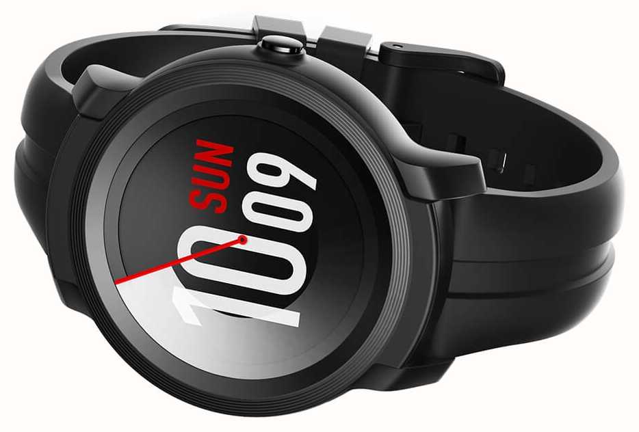 ticwatch e shadow black