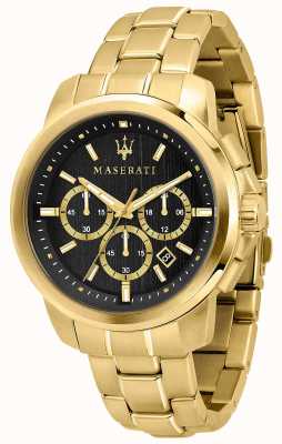 Maserati Successo Men's Gold Plated Watch R8873621013