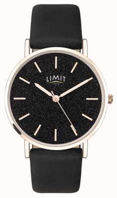 Limit | Women's Secret Garden | Black Leather Strap | Black Dial | 60045.73