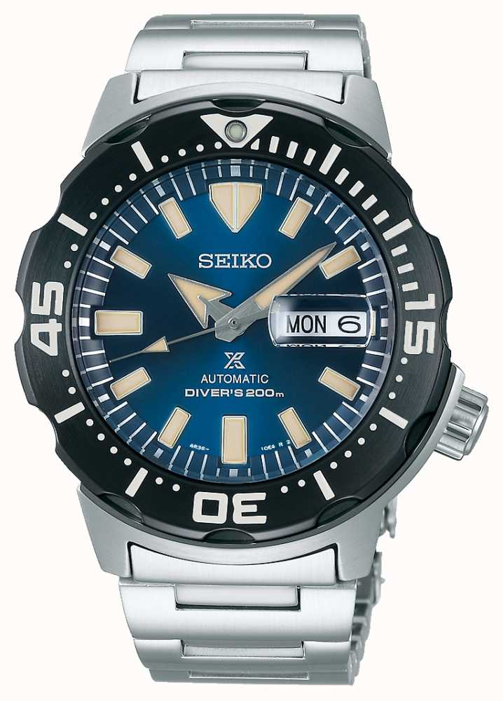Seiko Prospex Monster Automatic Divers | Stainless Steel Bracelet SRPD25K1  - First Class Watches™ AUS