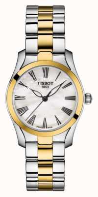 Tissot | T-Wave |Women's Two-Tone Bracelet | Mother Of Pearl Dial | T1122102211300