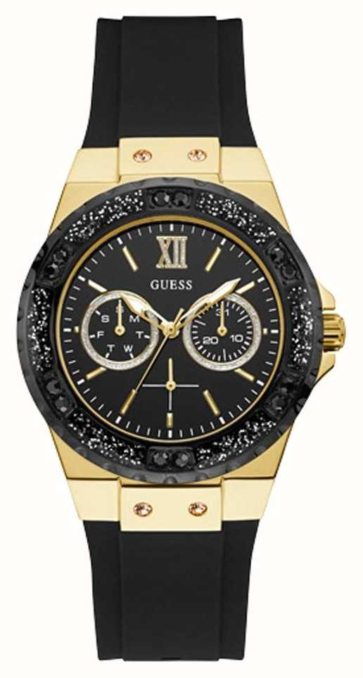 guess watch silicone strap