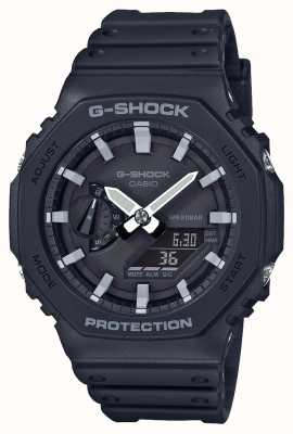 Casio Octagon Series | G-Shock Carbon Core | Octagon Series | Black Resin Strap | GA-2100-1AER