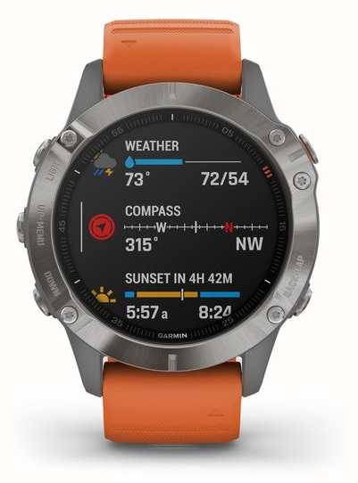 fenix 6 pro sapphire titanium