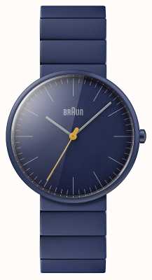 Braun Men's | Classic | Blue Ceramic Bracelet | Blue Dial BN0171NVNVG