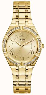 Guess | Women's Cosmo | Gold-Tone Steel Bracelet | Gold Dial | GW0033L2